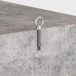 Concrete Mount Anchor - Low Profile, Chemical Fix