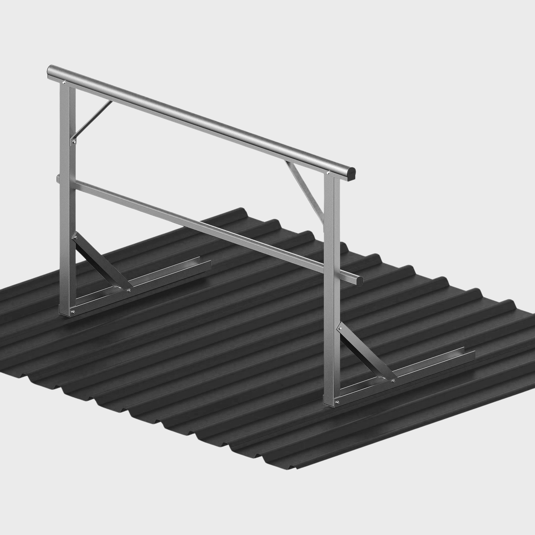 GRW.GRD Hart Safety Guardrail Roof Deck Mount | Safe Access | Roof Safety | Hart Australia
