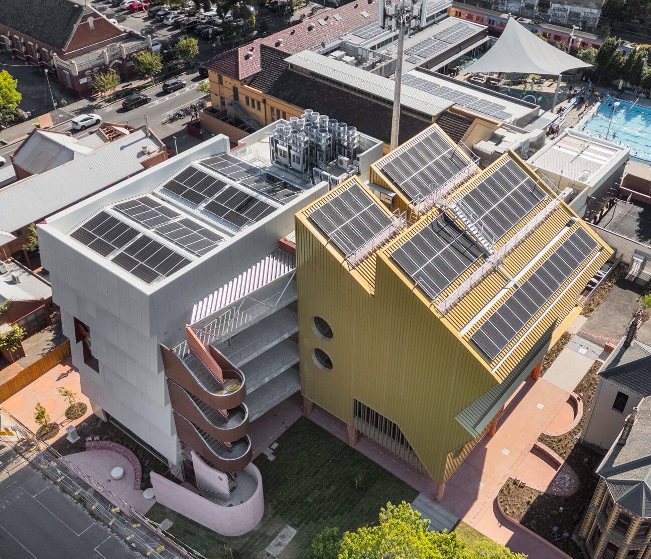 Roof safety on sawtooth roof