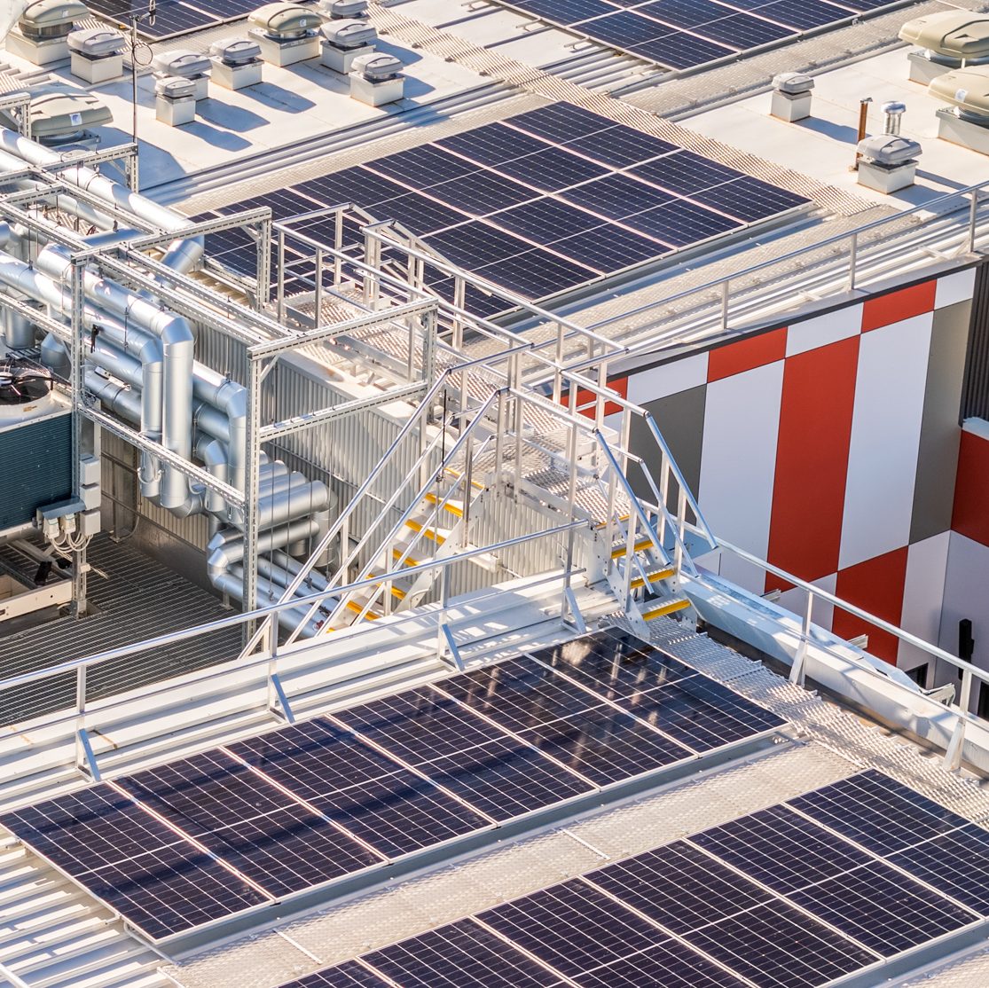 Specifying roof safety around solar