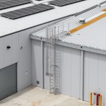 Vertical Cage Ladder with 2.4m Adjustable Access Kit