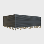 Hart, Plant platform, HVAC platform, plant deck, HVAC deck, HVAC screen, plant platform screen, mechanical equipment screen, louvre screen, acoustic screen