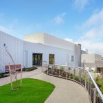 Hart Acoustic HVAC screen, dominion cladding - aged care facility - Camperdown, VIC