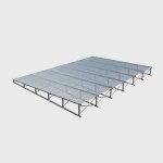 Roof mount plant platform for HVAC equipment