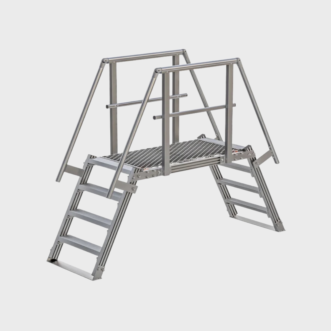 Hart, Step bridge, Roof safety system, safe access system, fall protection system, height safety system