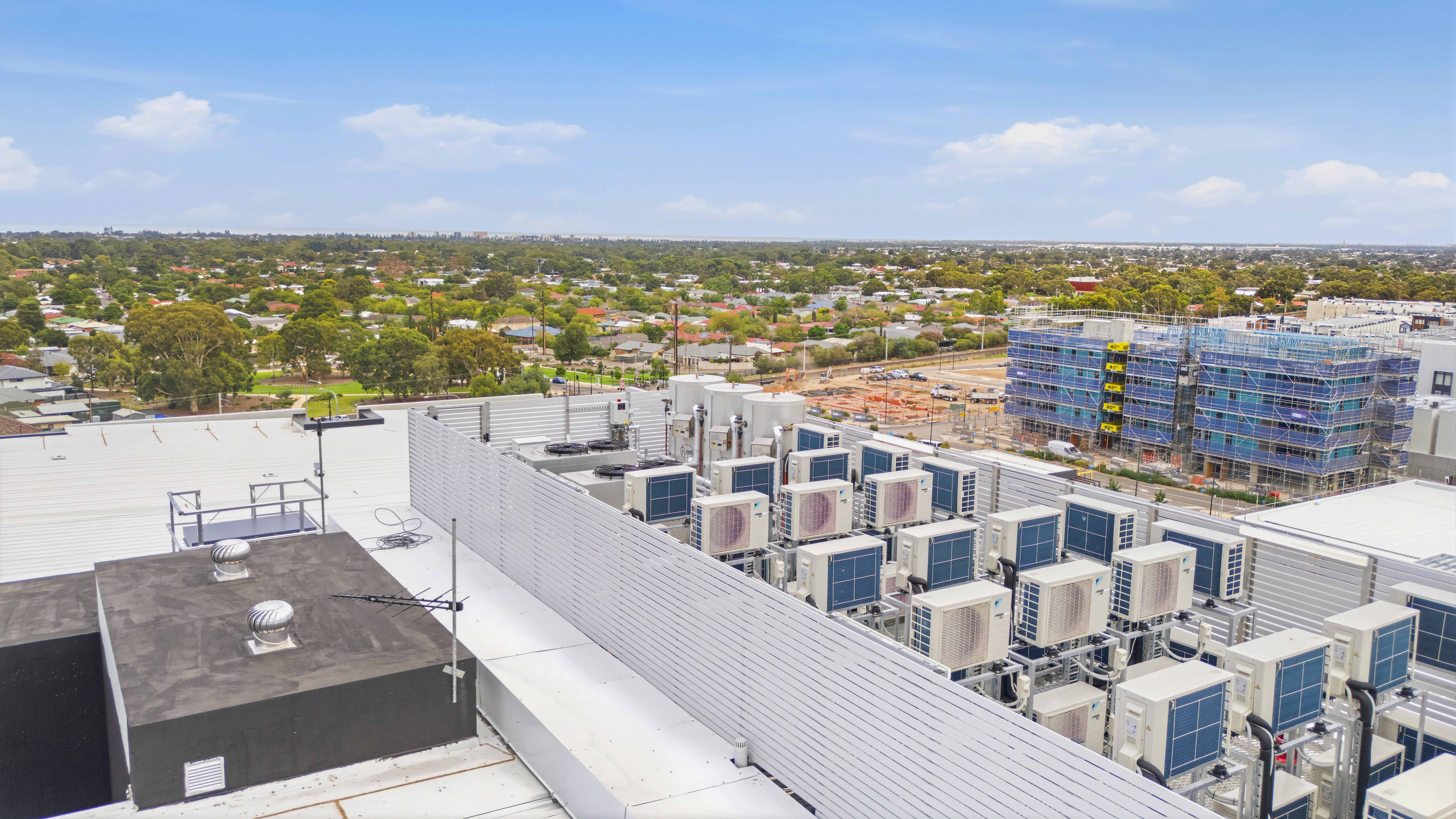 Plant platform, HVAC platform, plant deck