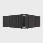 Vertical batten screen, HVAC screen and privacy screen