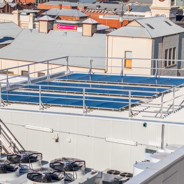 Roof safety system at hospital - Maryborough, VIC